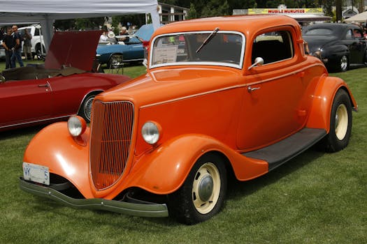 Vintage Ford Car Maintenance