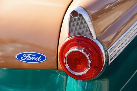 Vintage Ford Vehicle Restoration