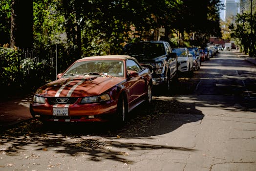 Vintage Ford Mustang