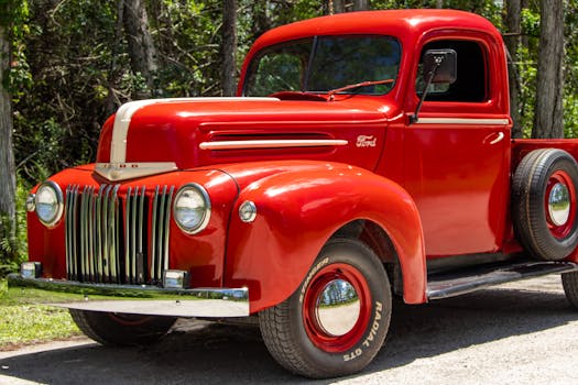 classic Ford restoration project