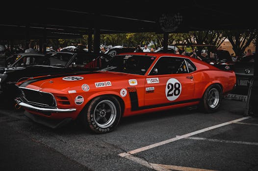 vintage Ford car show