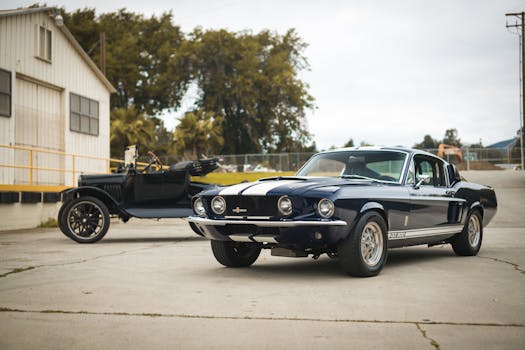 Vintage Ford Mustang