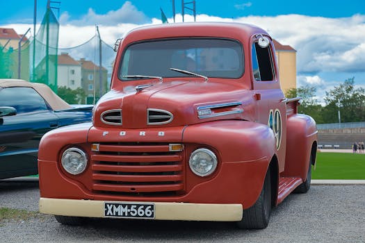 Vintage Ford Truck