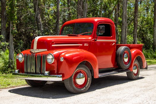 Restored Classic Ford